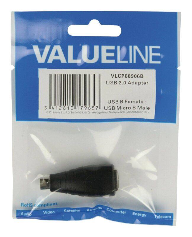 adaptor usb 20 b usb mama micro usb tata valueline 2