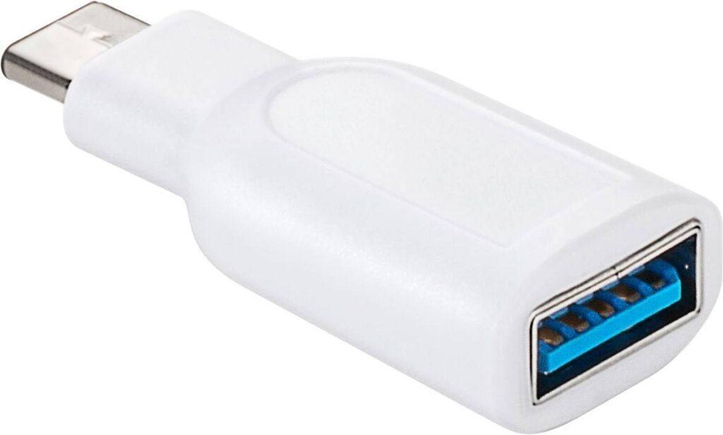 adaptor usb 30 a mama usb type c tata alb goobay 2