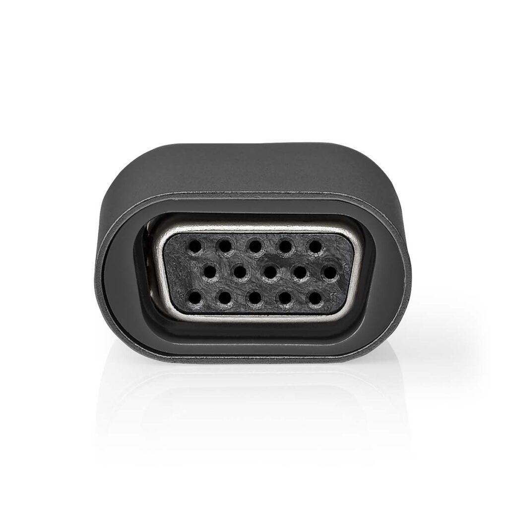 adaptor usb 32 gen 1 usb type c vga mama 1080p nedis 1