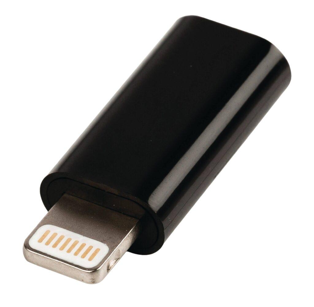 adaptor usb lightning tata micro usb mama negru valueline 1 scaled