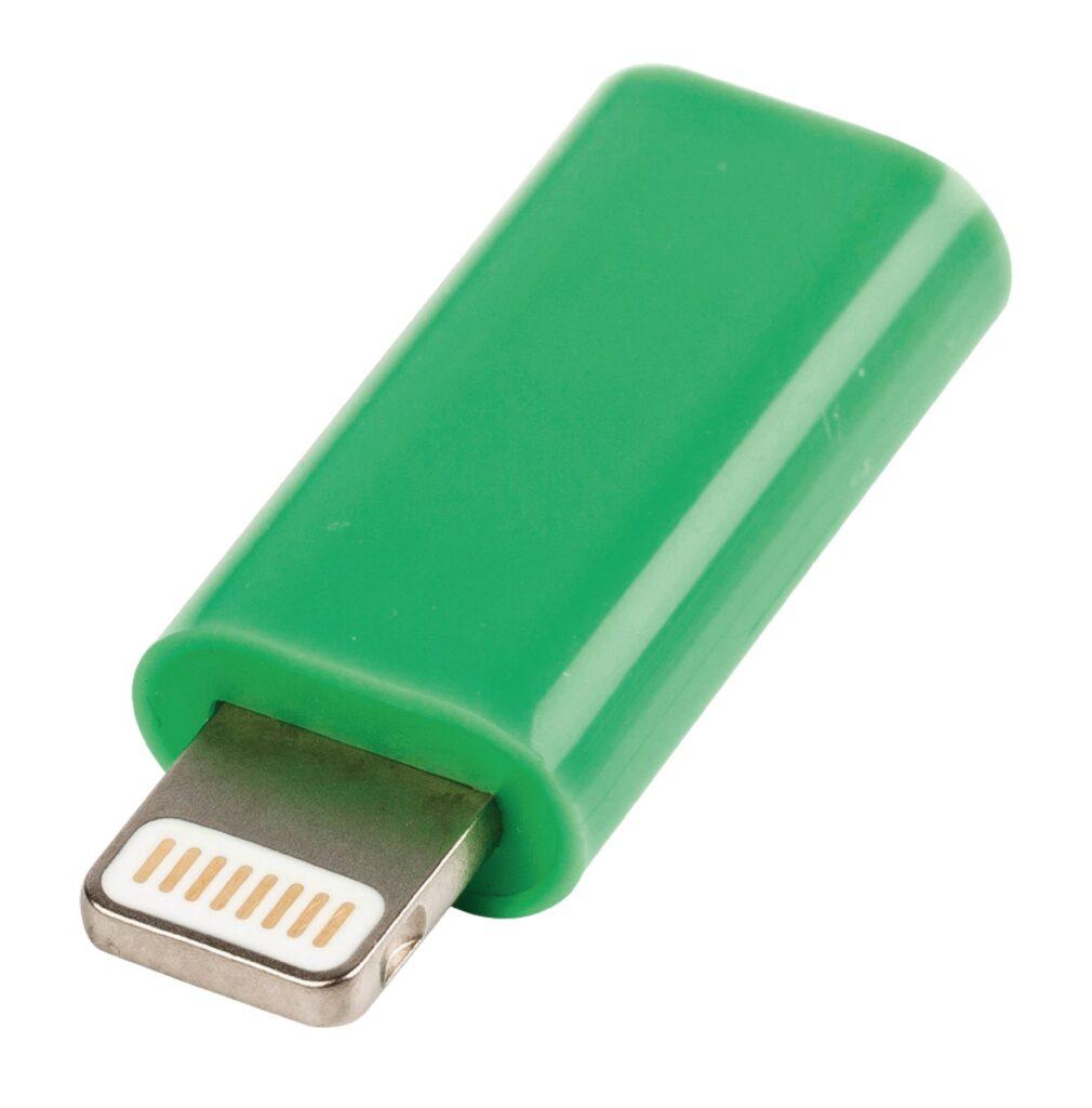 adaptor usb lightning tata micro usb mama verde valueline 2 scaled