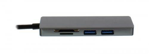 adaptor usb type c hdmi 2x usb 30 cititor card well 1