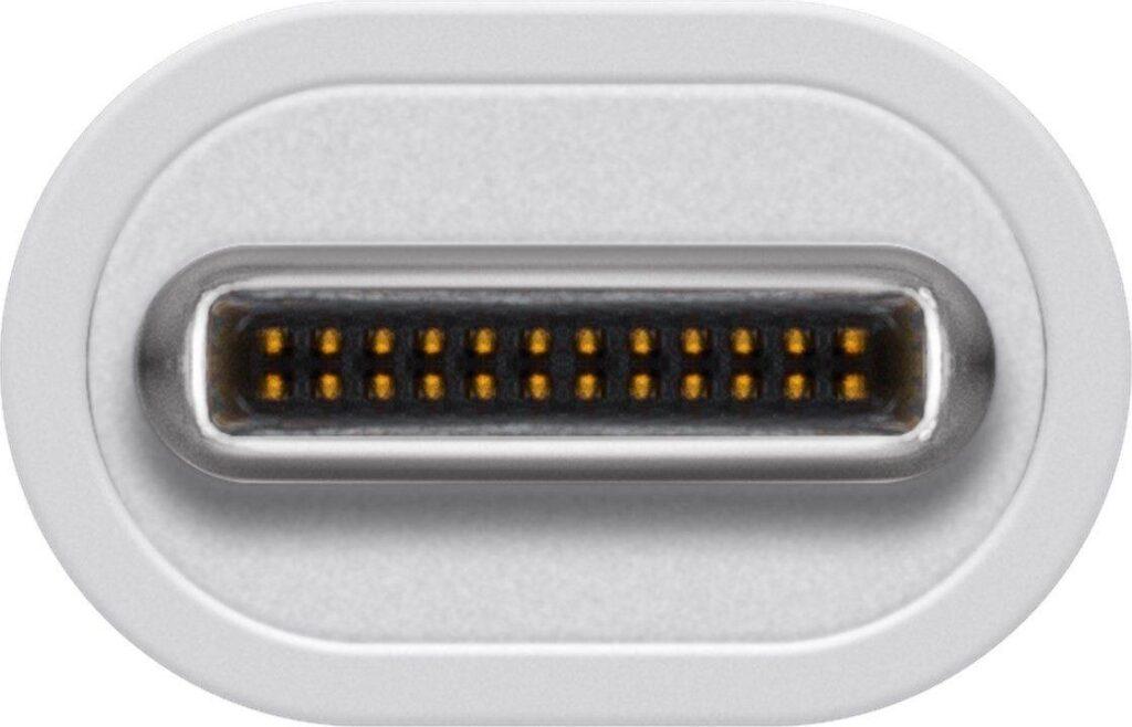 adaptor usb type c tata vga mama 02m alb goobay