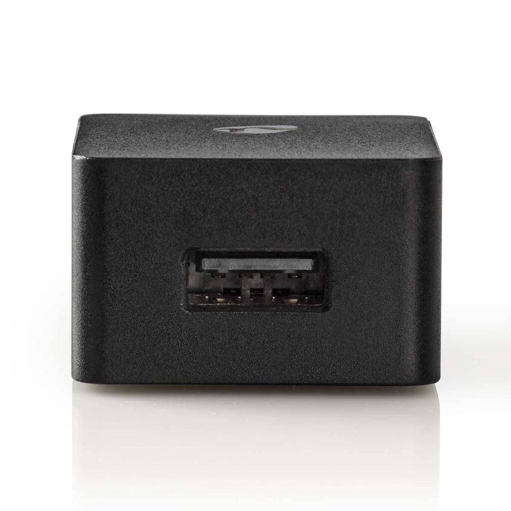alimentator 110 240v usb x1 iesire 24a negru cablu lighting inclus certificat mfi nedis 1