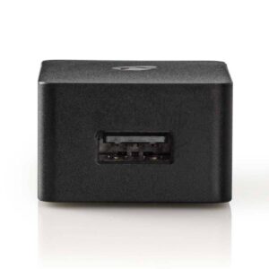 alimentator 110 240v usb x1 iesire 24a negru cablu lighting inclus certificat mfi nedis 1