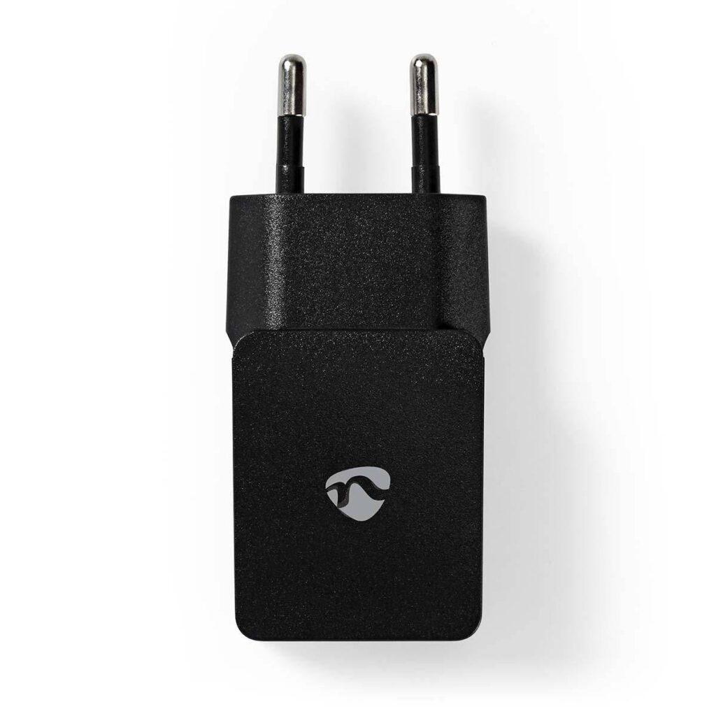 alimentator 110 240v usb x1 iesire 24a negru cablu lighting inclus certificat mfi nedis 3