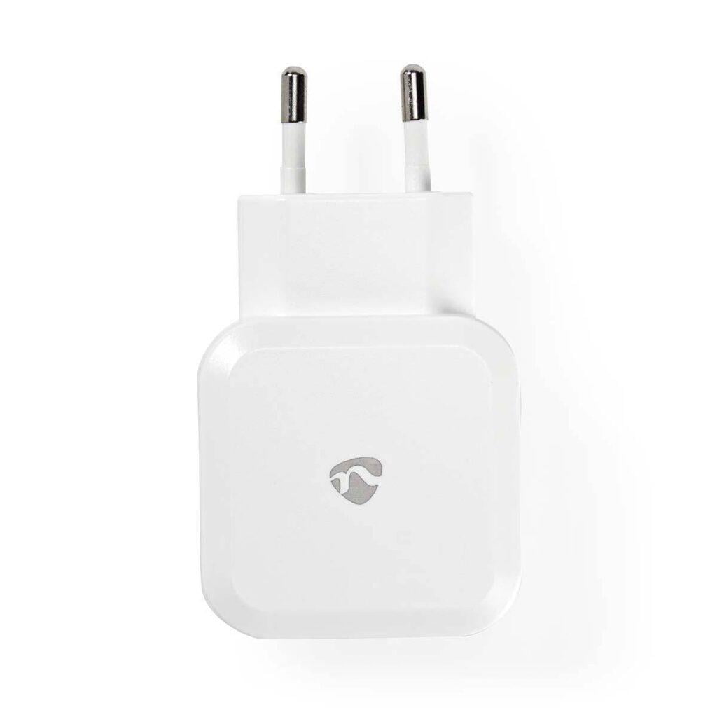 alimentator 110 240v usb x2 iesiri 42a alb nedis 2