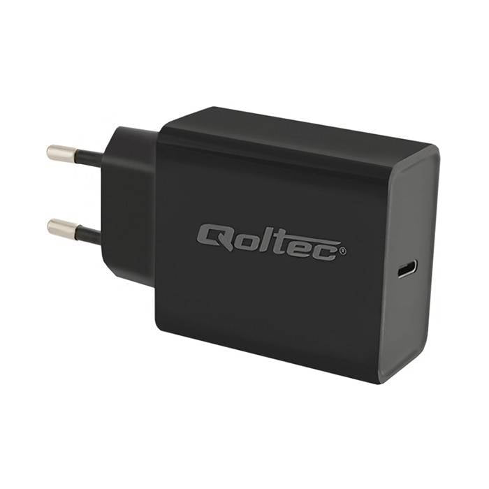 alimentator 230v usb c 30w fast charge qoltec