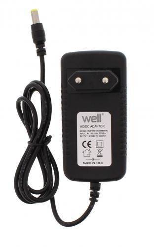 Alimentator AC/DC 12V 2A conector 5.5x2.1x10mm Well 2 alimentator ac dc 12v 2a conector 55x21x10mm well 2