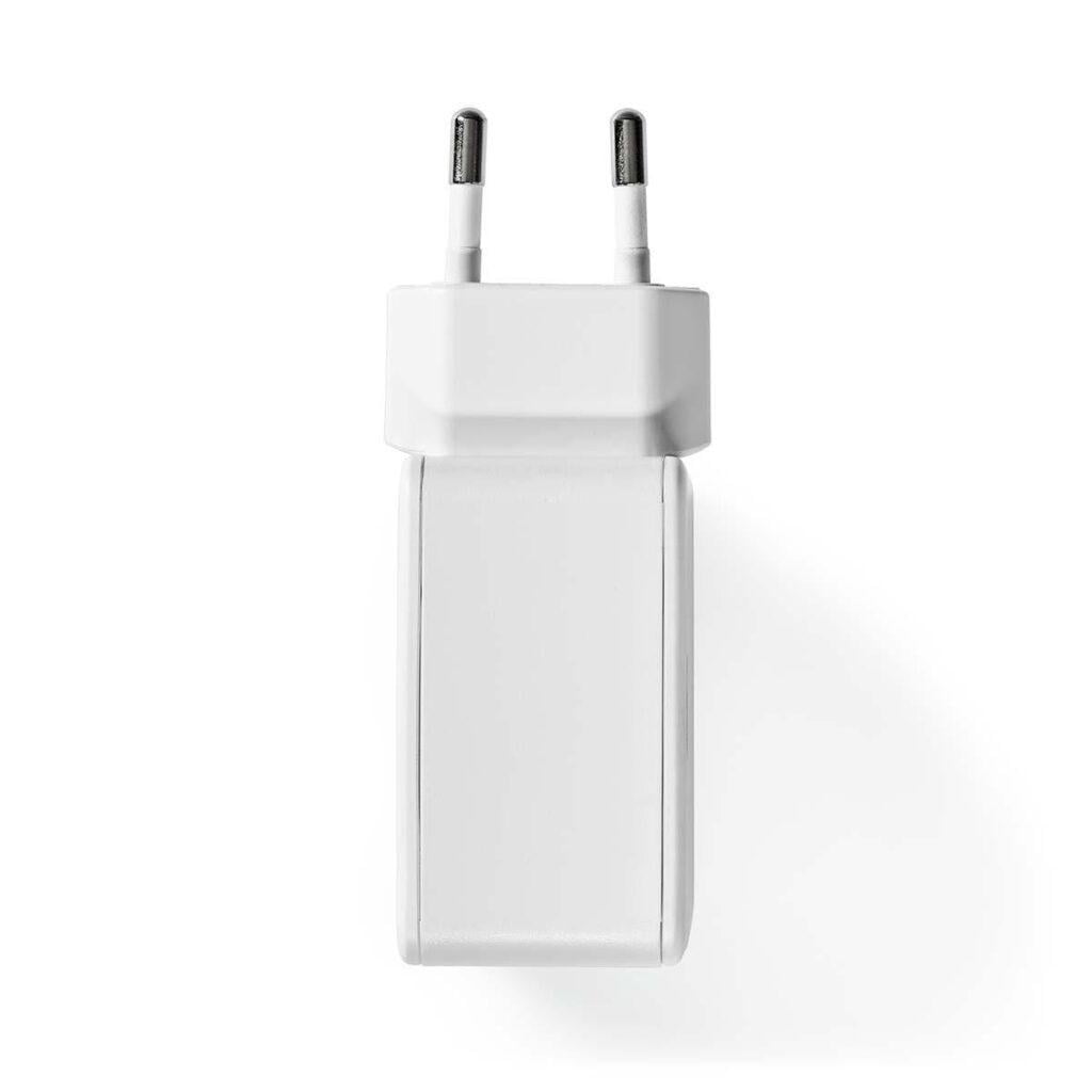 alimentator incarcator 220v usb 24w 2x24a 2x1a alb nedis 4