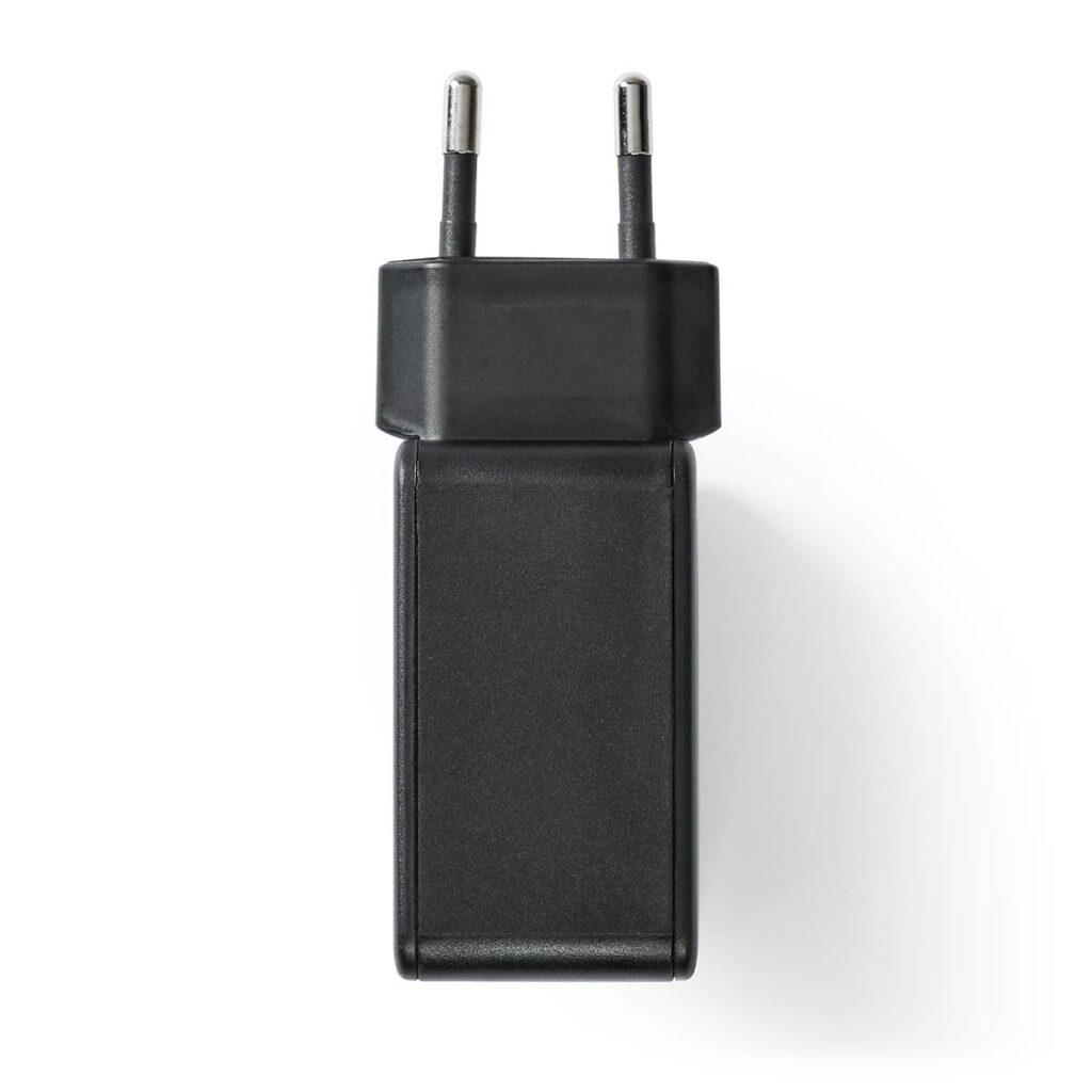alimentator incarcator 220v usb 24w 2x24a 2x1a negru nedis 4
