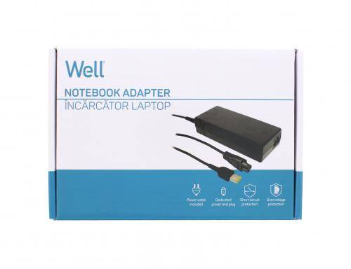 alimentator pentru laptop hp 185v 49a 90w mufa 74x50mm well 3