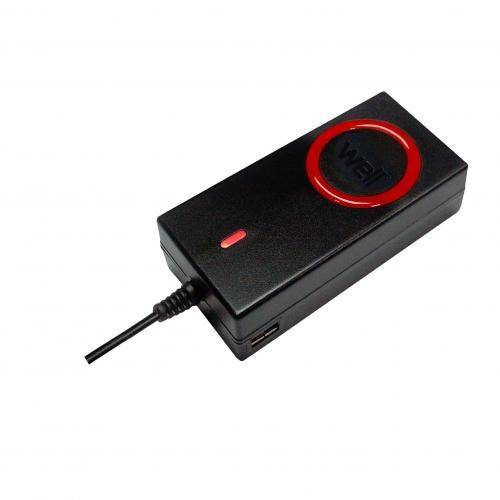 alimentator pentru laptop universal 65w 10 tips ac 100 240v si selectare automata a tensiunii well 1
