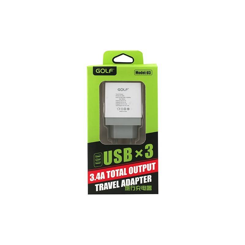 alimentator priza golf u3 3x usb 34a