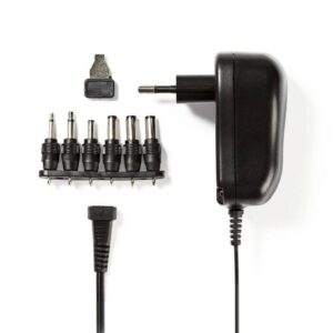 alimentator universal curent continuu 3 12v 12w nedis