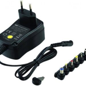 alimentator universal in comutatie 3 12v 1a 1000ma 6 mufe well
