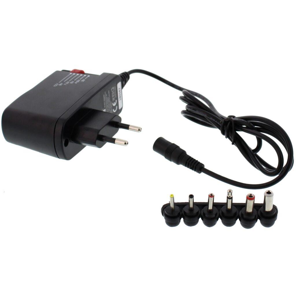 alimentator universal in comutatie 600ma 6 mufe well