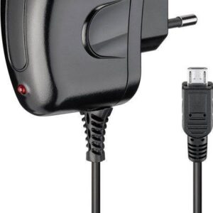 alimentator usb 230v cu cablu micro usb 12a negru goobay