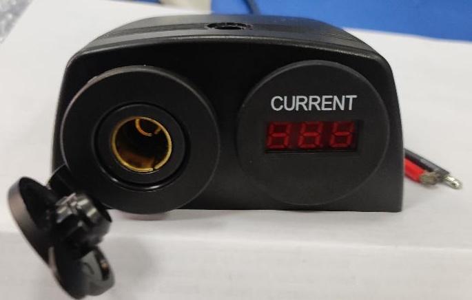 ampermetru soclu bricheta auto x1 7 33vdc neagra sci a13 144da251bhd bb3 1