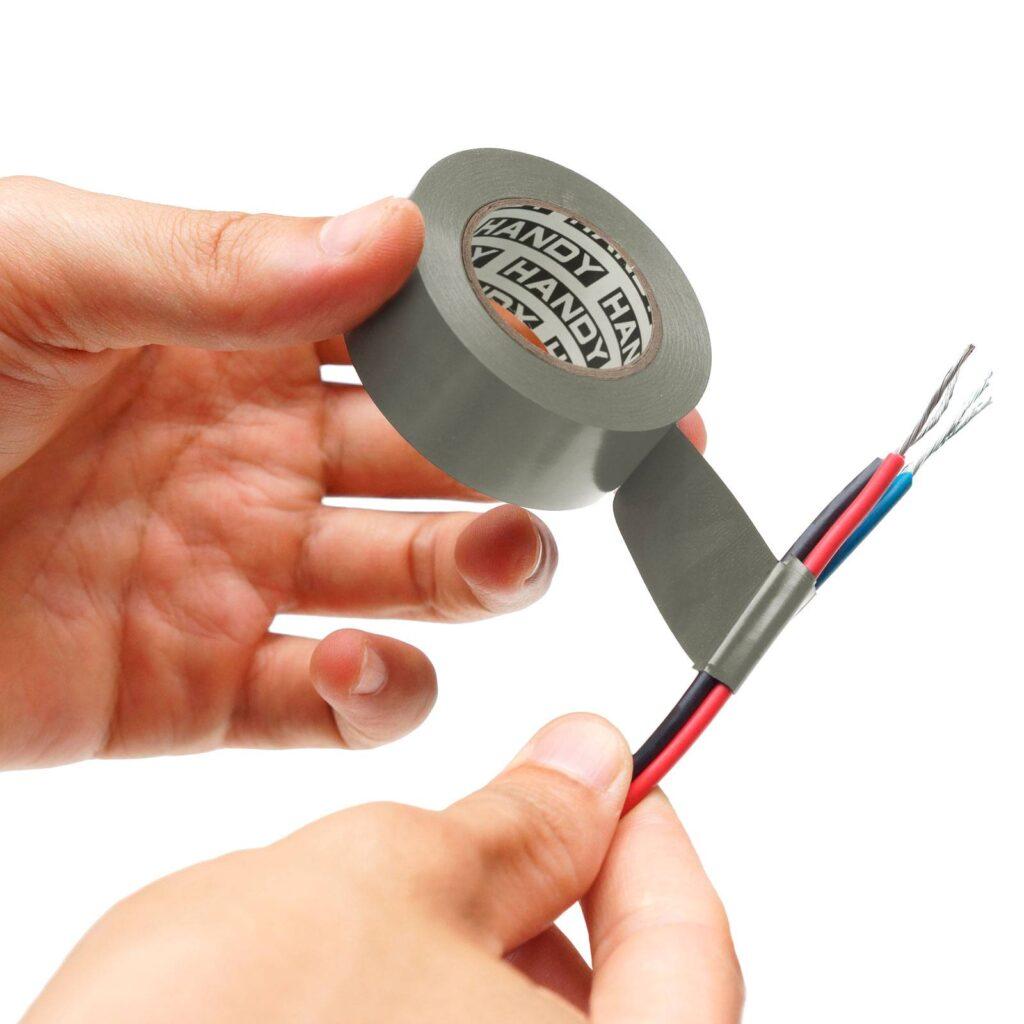 banda izolatoare 19mm x 10m gri handy 1