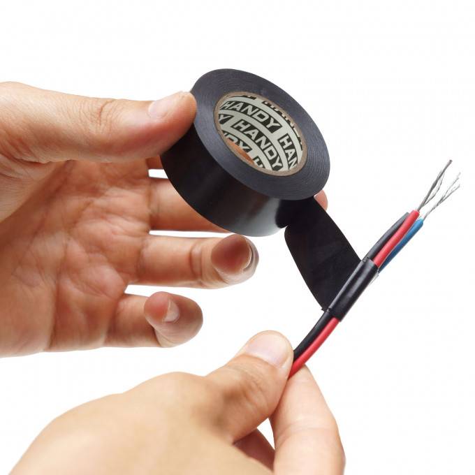 banda izolatoare 19mm x 20m negru 600v handy 1