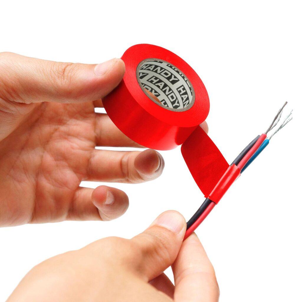 banda izolatoare 19mm x 20m rosu handy 1