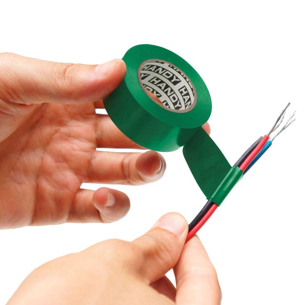 banda izolatoare 19mm x 20m verde handy 1