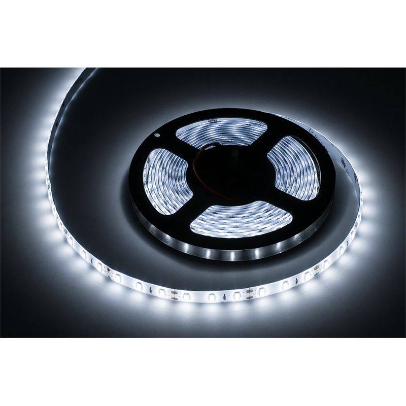 banda led 28w 5m 60x5630 smd ip65 6000k alb rece 900lm rebel