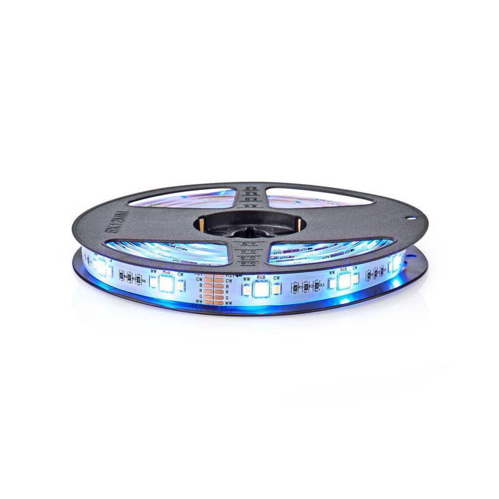banda led 5050 5m smart wi fi nedis rgb 27006500 5m 3