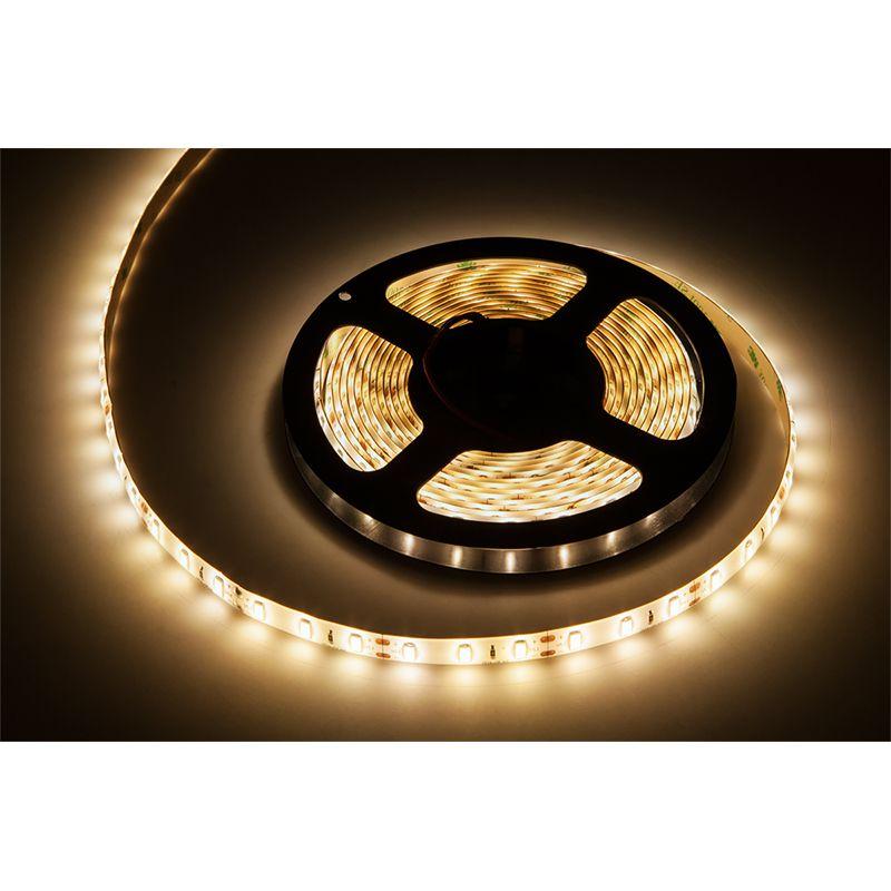banda led 60x5630 smd m 5m 12v 28w 800lm m 3000k alb cald ip65 rebel