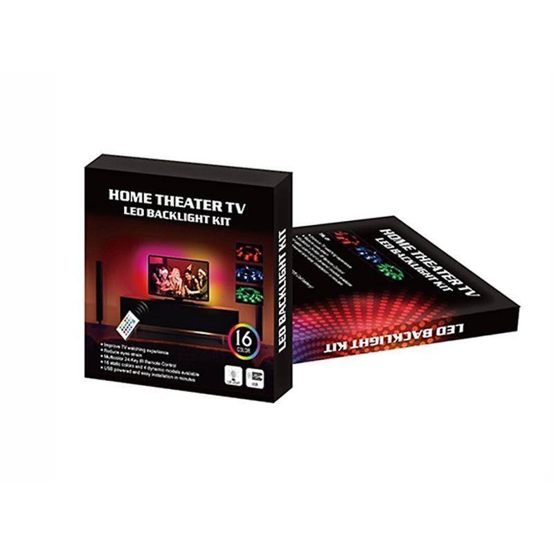 banda led rgb backlight ambiental iluminare tv cabletech 1