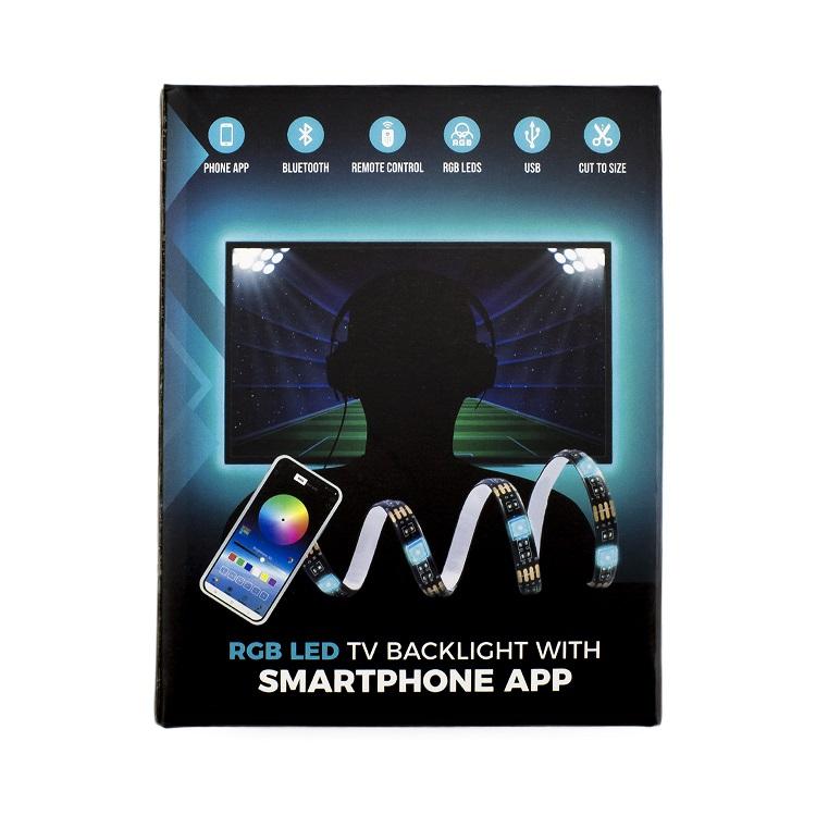 banda led smart pentru iluminare ambientala tv 24 38 sunshine 8