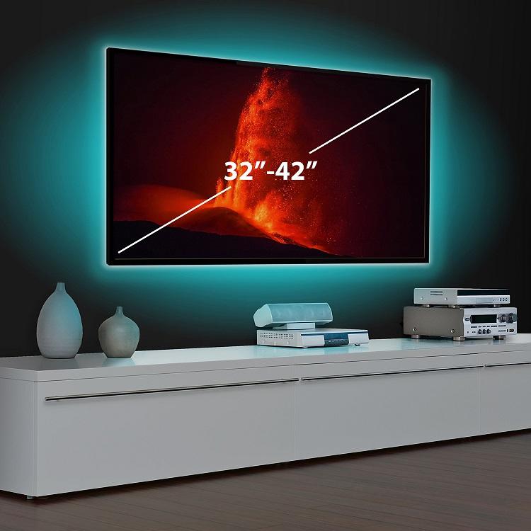 banda led smart pentru iluminare fundal tv 32 42 sunshine 3
