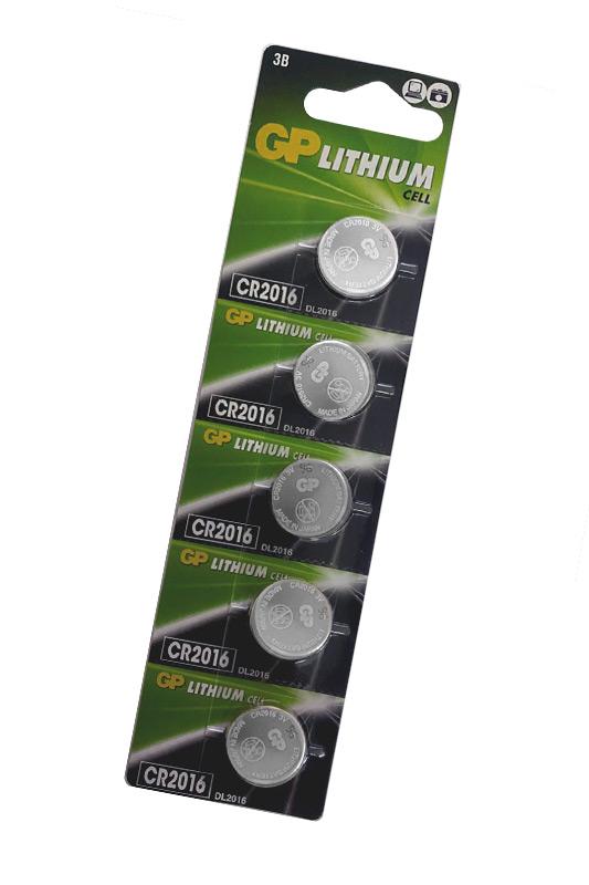 baterie buton litiu gp cr2016 3v 20x16mm 1buc