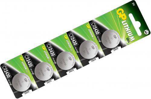 baterie buton litiu gp cr2430 3v 300mah 245x3mm 1buc