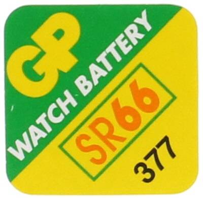 baterie buton oxid de argint sr66 ag4 68x26 gp gp377 a1 20mah 15v 1