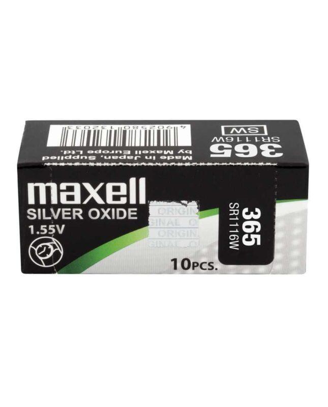 baterie ceas maxell sr1116w v365 s35 155v oxid de argint 1buc 1