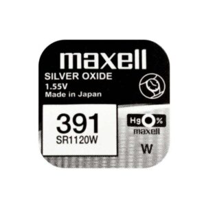baterie ceas maxell sr1120w v391 ag8 155v oxid de argint 1buc