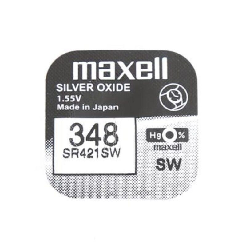 baterie ceas maxell sr421sw v348 155v oxid de argint 1buc