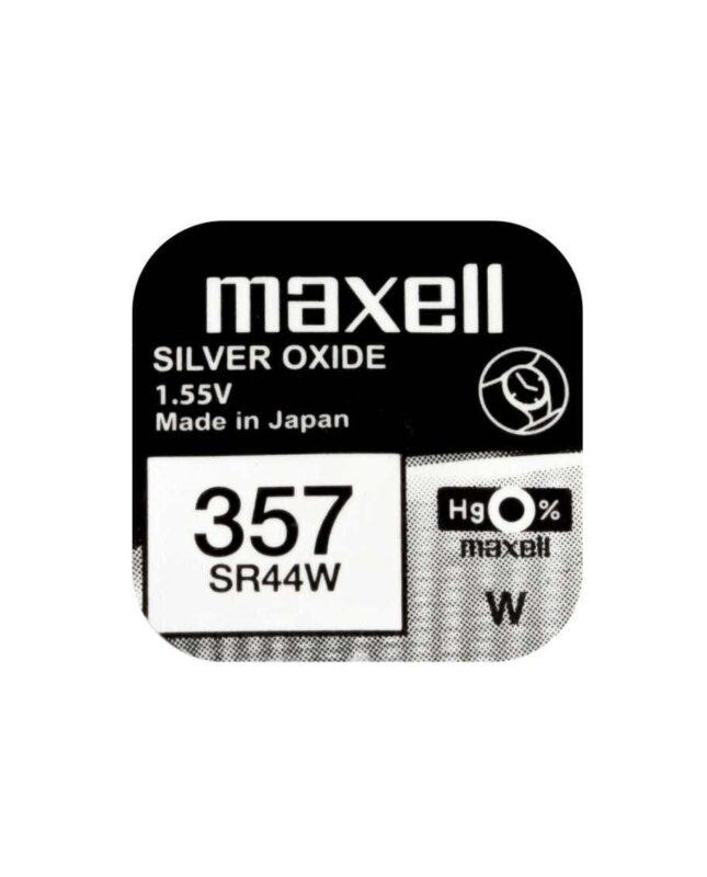 baterie ceas maxell sr44w v357 ag13 155v oxid de argint 1buc