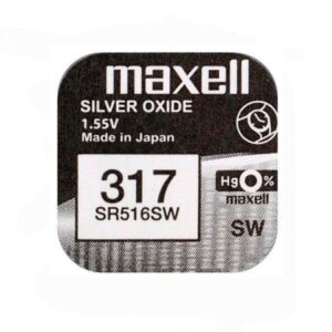baterie ceas maxell sr516sw v317 sr62 155v oxid de argint 1buc