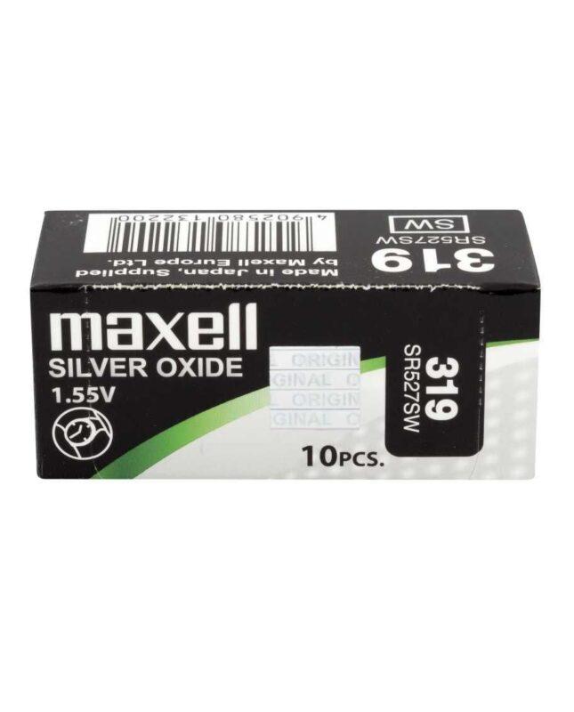 baterie ceas maxell sr527sw v319 sr64 155v oxid de argint 1buc 1