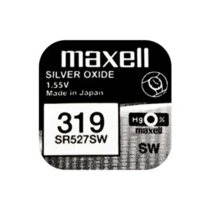 baterie ceas maxell sr527sw v319 sr64 155v oxid de argint 1buc