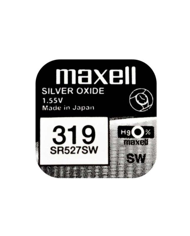 baterie ceas maxell sr527sw v319 sr64 155v oxid de argint 1buc