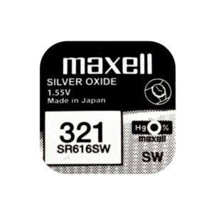 baterie ceas maxell sr616sw v321 sr65 155v oxid de argint 1buc