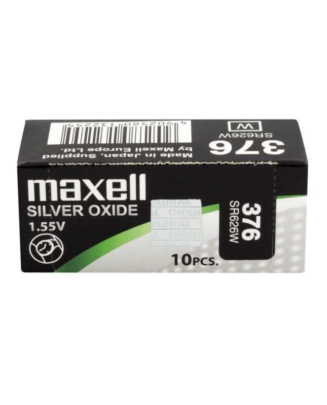 baterie ceas maxell sr626w v376 sr66 155v oxid de argint 1buc 1