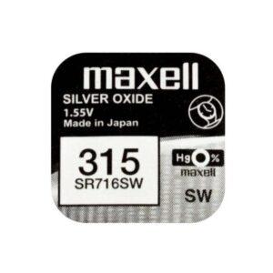 baterie ceas maxell sr716sw v315 155v oxid de argint 1buc