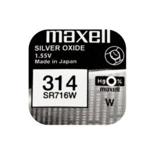 baterie ceas maxell sr716w v314 155v oxid de argint 1buc