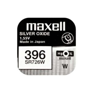 baterie ceas maxell sr726w v396 sr59 155v oxid de argint 1buc