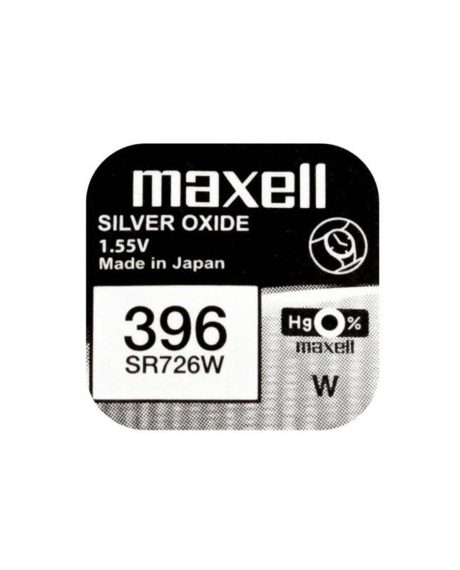 baterie ceas maxell sr726w v396 sr59 155v oxid de argint 1buc